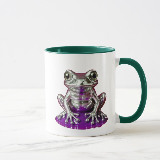 Taza grenouille figurine argent  (Derecha)