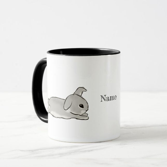 Taza Grey bunny  (Anverso izquierdo)