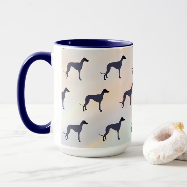 Taza Greyhound (Con donut)