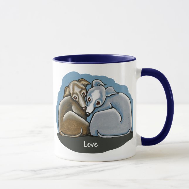 Taza Greyhound Huddle (Derecha)
