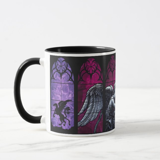 Taza Griffin, Angel, Gargoyle & Skull Gothic Guardians (Izquierda)