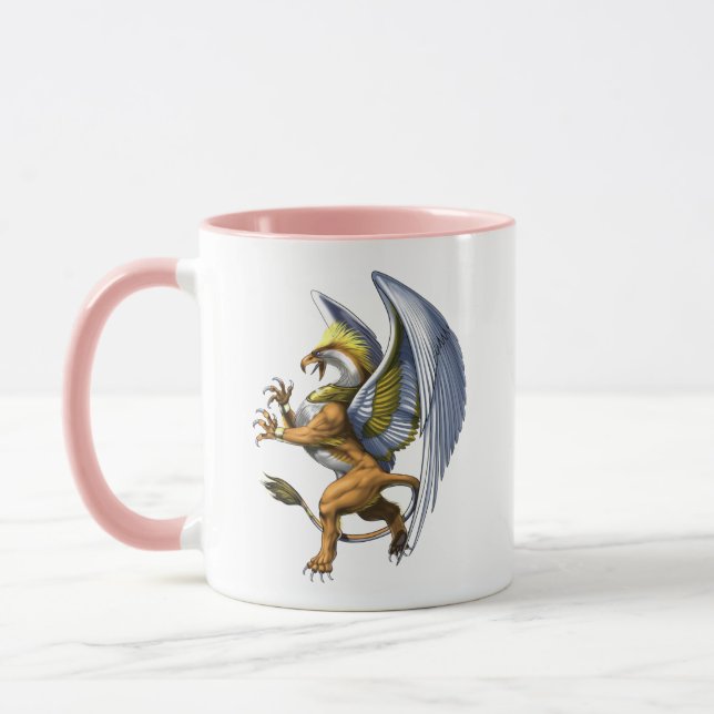 Taza Griffin de mitología griega (Izquierda)