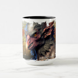 Taza Griffin (griego) - Demon Drinkware