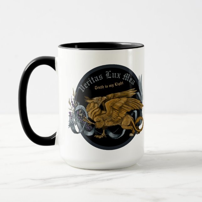 Taza Griffin Regal de Oro y Plata (Izquierda)
