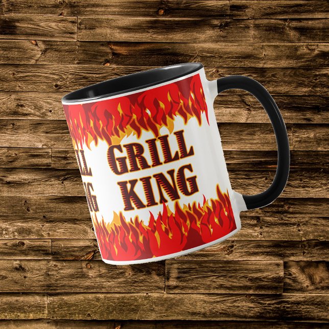 Taza Grill King Red Flama Chef's (Subido por el creador)