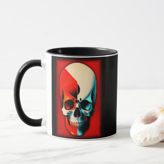 Taza GrillaSkate Kustom Design 003B Skull Mug