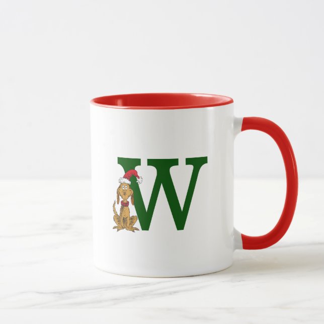 Taza Grinch Clásico Max | Monograma W (Derecha)