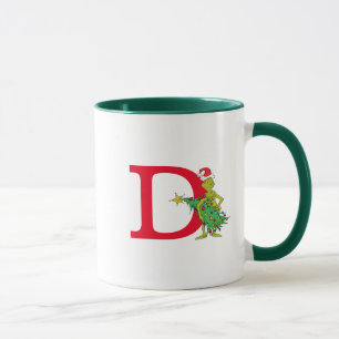 Taza Grinch Clásico   Monograma Travieso D