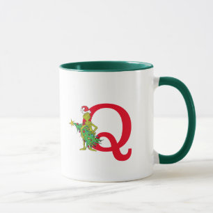Taza Grinch Clásico   Monograma Travieso Q