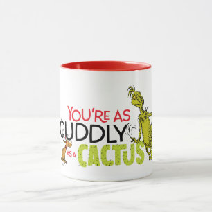 Taza Grinch   Eres tan astuto como una cita de Cactus