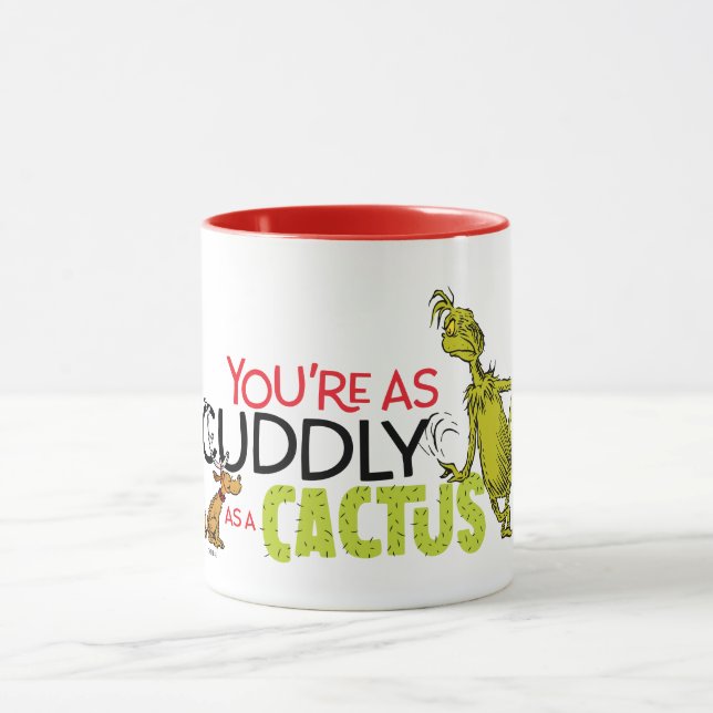 Taza Grinch | Eres tan astuto como una cita de Cactus (Centro)