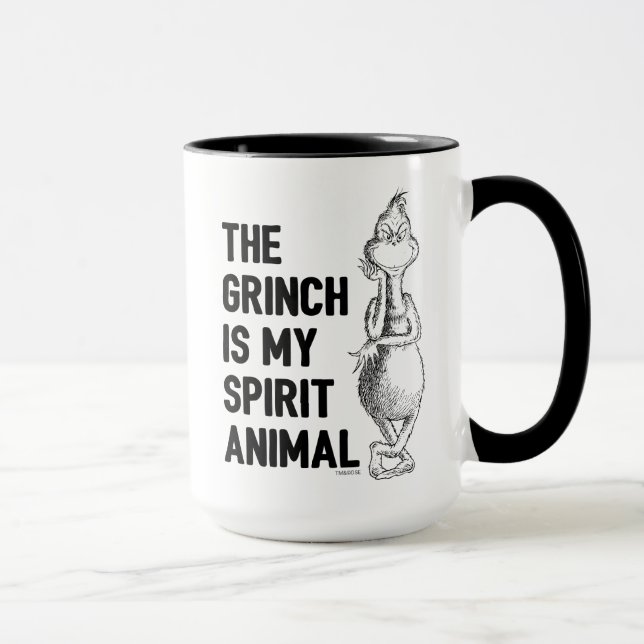 Taza Grinch es mi Animal Espiritual (Derecha)
