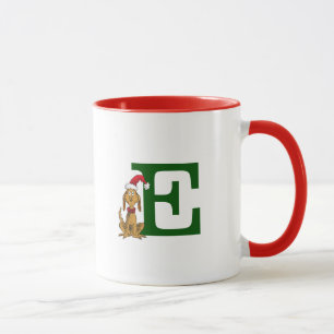 Taza Grinch Max clásico   Monograma E