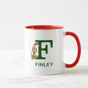 Taza Grinch Máximo Clásico Nombre y Monograma F