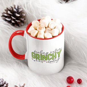 Taza Grinch   Me siento extra gruñón hoy 4