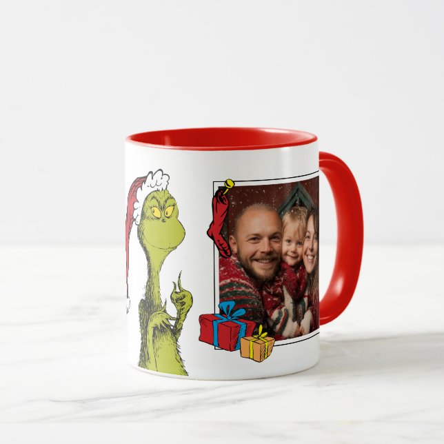 Taza Grinch | Personalized Photo (Anverso derecho)