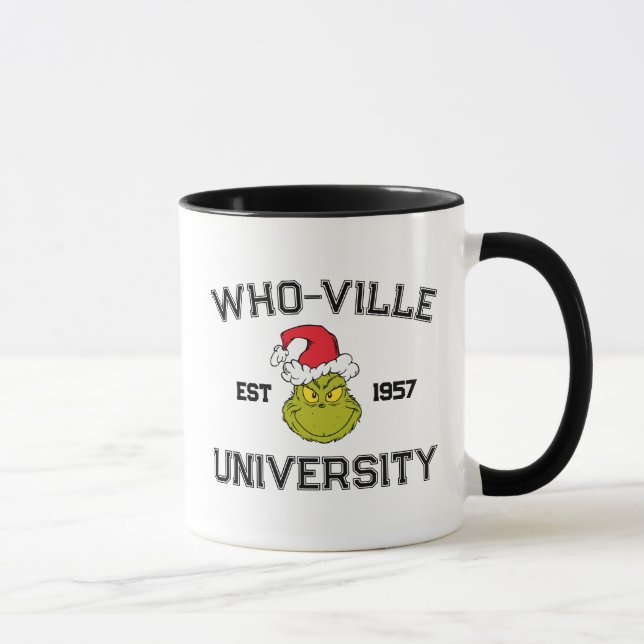 Taza Grinch | Universidad de Who-ville Est 1957 (Derecha)