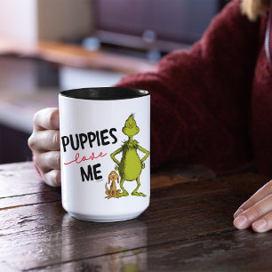 Taza Grinch y Max   Cachorros Me Aman