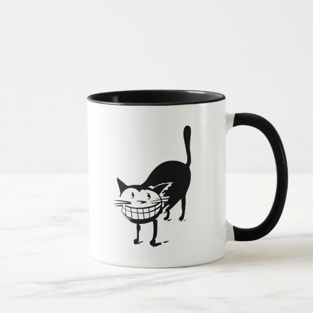 Taza Grinning Cat Two Tone Coffee Mug (Derecha)