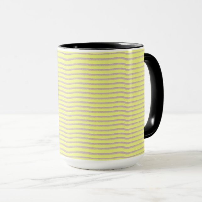 Taza Gris fraguaba las líneas en amarillo. (Anverso derecho)