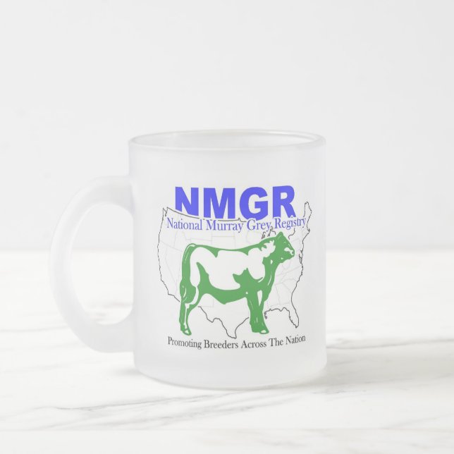 Taza gris nacional del claro del registro de (Izquierda)