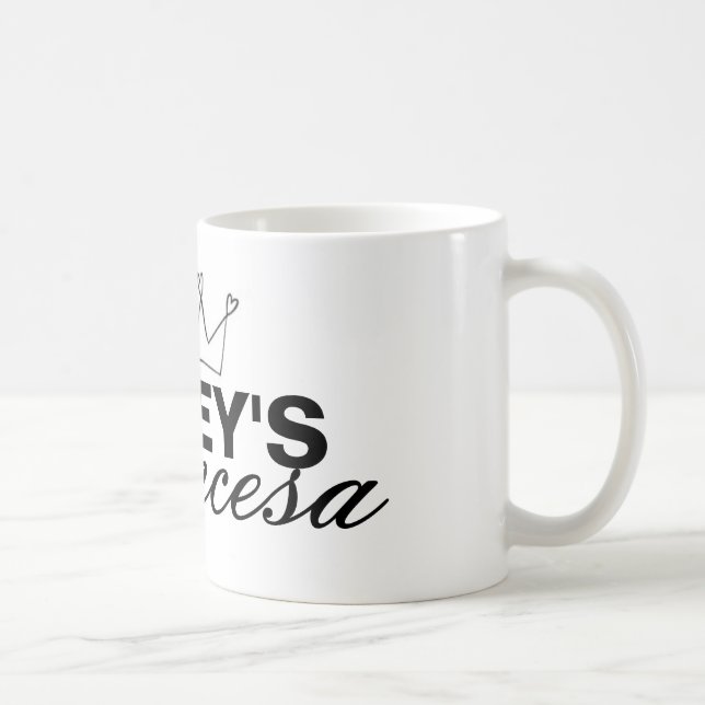 Taza gris oficial de Princesa (Derecha)