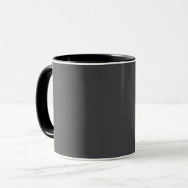 Taza Gris oscuro