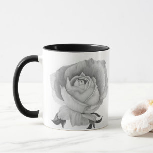 Taza Gris Rosa de Dos Tonos