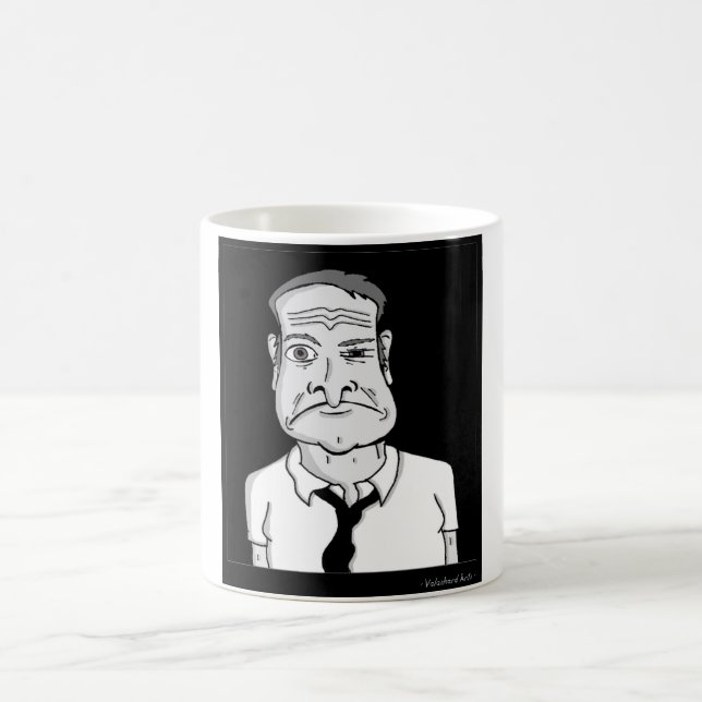 Taza gris vieja del tipo (Centro)