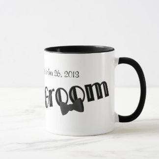 Taza Groom Boda personalizado