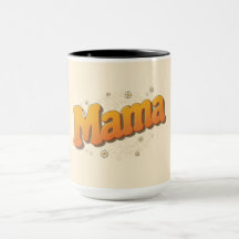 Groovy Mama Tipografía Retro de los 70 Día de la M