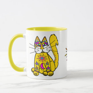 Taza Groovy Tat Cat Mug