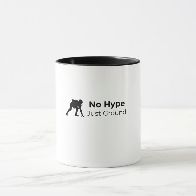 Taza Grounded New Year – Minimalist Motivation Mug card (Centro)