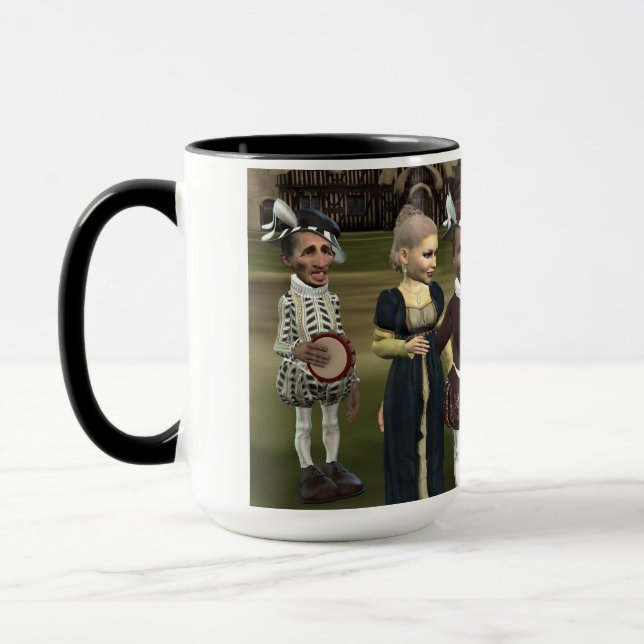 Taza Groupies renacentistas Mug (Izquierda)