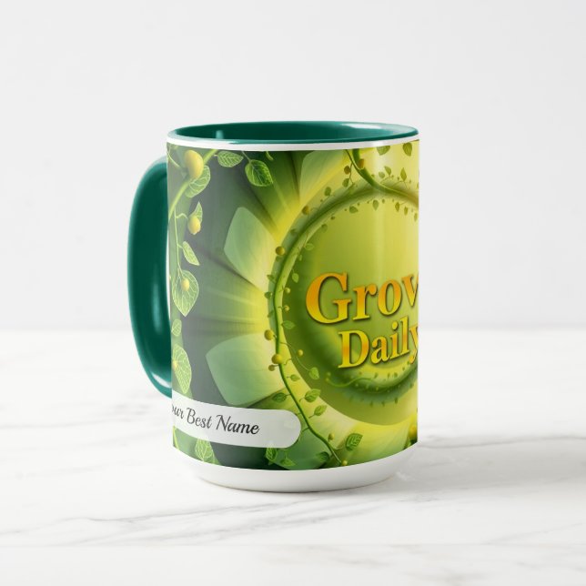 Taza Grow Daily Spiral (Anverso izquierdo)