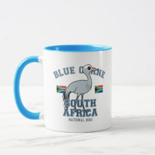 Taza Grúa azul de Suráfrica