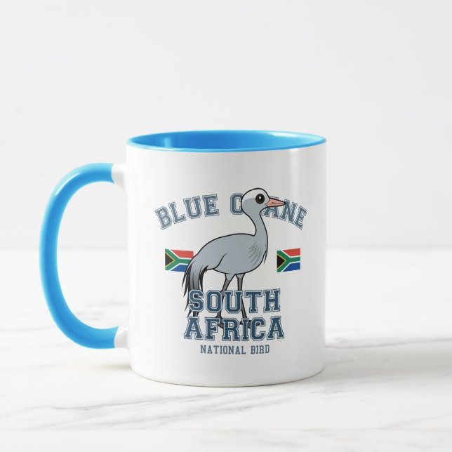 Taza Grúa azul de Suráfrica (Izquierda)