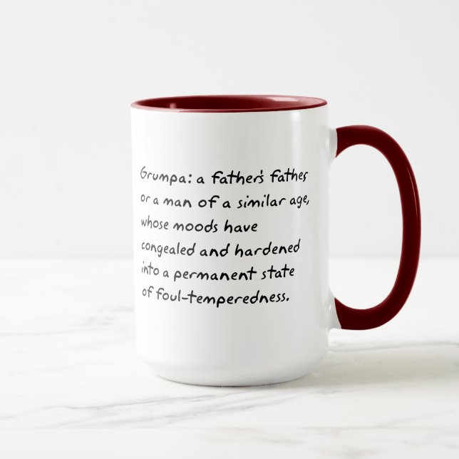 Taza Grumpa (Derecha)