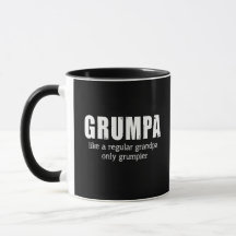 Grumpa Como Un Abuelo Común Solo Grumpido