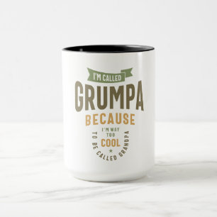 Taza Grumpa - muy Guay para el abuelo