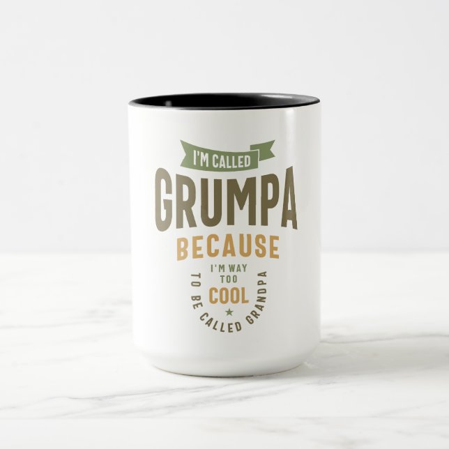 Taza Grumpa - muy Guay para el abuelo (Centro)