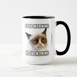 Taza Grumpy Cat™ Buenos Días - Nada De Eso