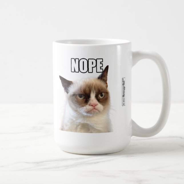 Taza Grumpy Cat™ NOPE Mug (Derecha)