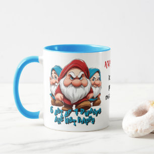 Taza Grumpy y personalizado de amigos