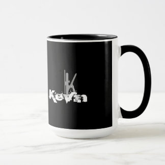 Taza Grunge con monograma