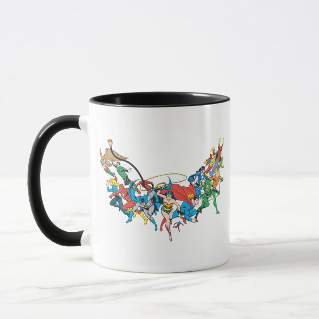 Taza Grupo 2 de la Liga de Justicia (Izquierda)