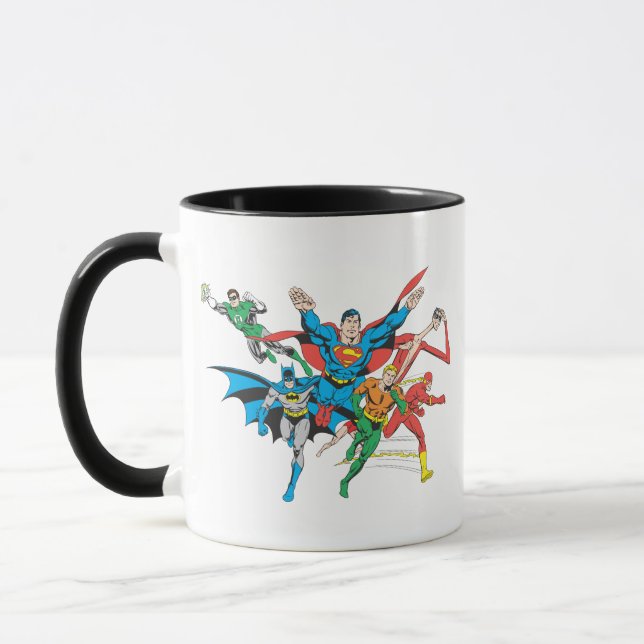 Taza Grupo 4 de la Liga de Justicia (Izquierda)