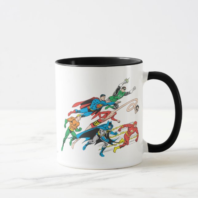 Taza Grupo 5 de la Liga de Justicia (Derecha)