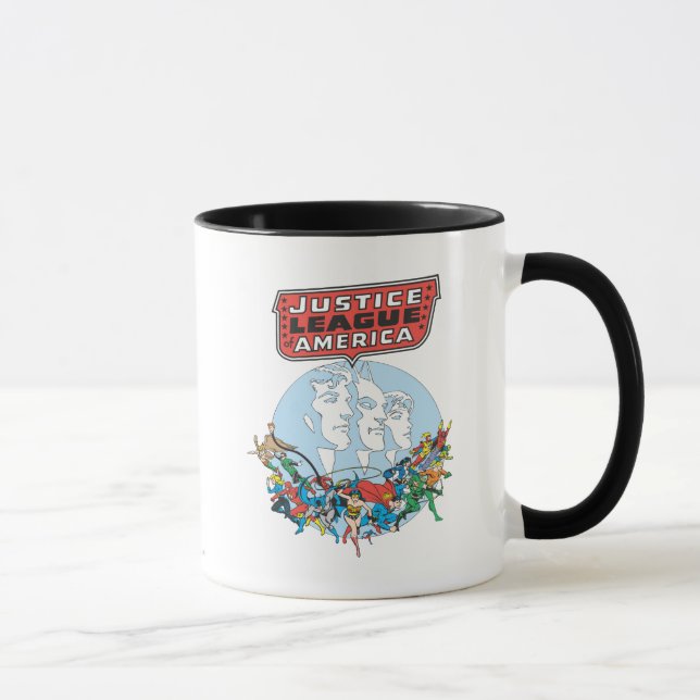Taza Grupo de la Liga de la Justicia (Derecha)