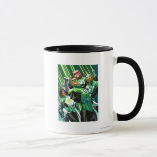 Taza Grupo de linternas verdes